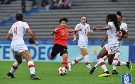 Korea knocked out of group stage at FIFA U-17 Women's World Cup