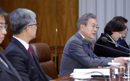 Moon urges ceaseless efforts to eradicate corruption