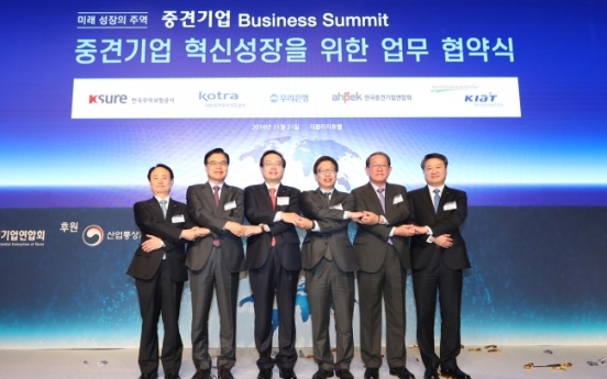 Woori Bank vows to allocate W3tr to nurture midsized firms