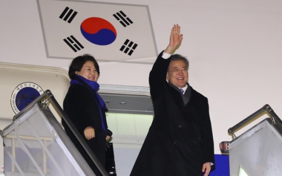 Korean president heads to Argentina for G-20 summit