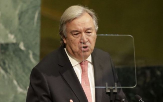 UN chief reaffirms support for Korean peace process