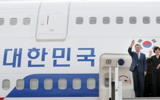 S. Korean president arrives in Argentina for G-20 summit