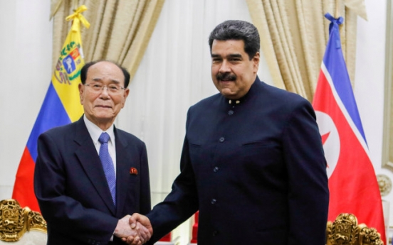 N. Korea's titular leader meets Venezuelan president