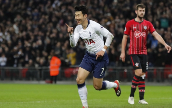 Son Heung-min scores 100th goal in pro career