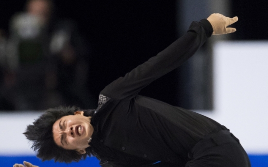 S. Korean figure skater Cha Jun-hwan wins bronze at Grand Prix Final