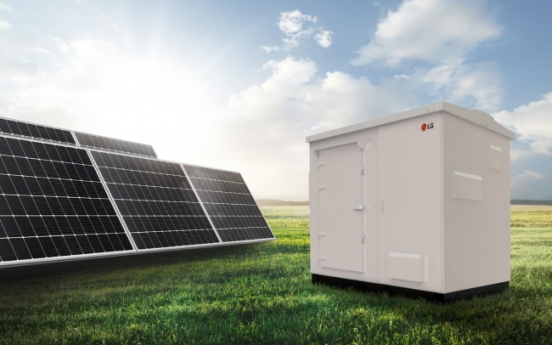 LG launches 100-kW ESS for solar systems
