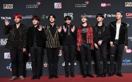 BTS tops nat'l survey on best recording artists of 2018