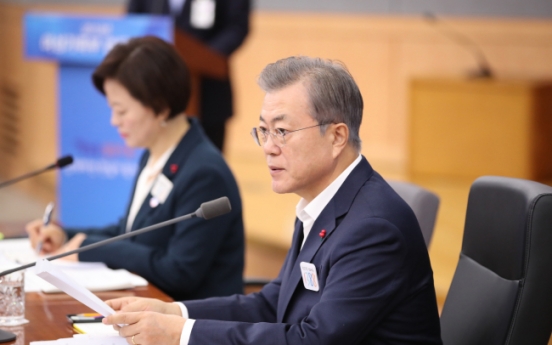 Moon sends message of condolence to Indonesia over tsunami casualties