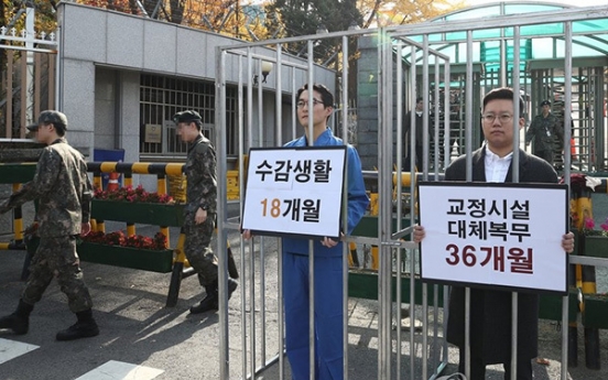 Conscientious objectors to serve at correctional facilities for 36 months