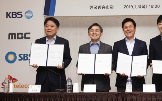 SK Telecom, terrestrial broadcasters to launch local OTT by June