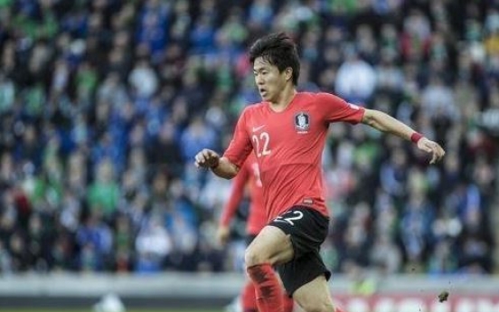 S. Korean footballer Kwon Chang-hoon scores 1st goal of season in France