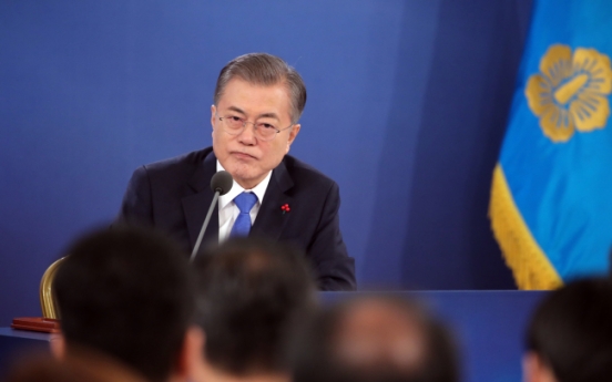 Moon voices need for 'bolder' denuclearization steps to end sanctions