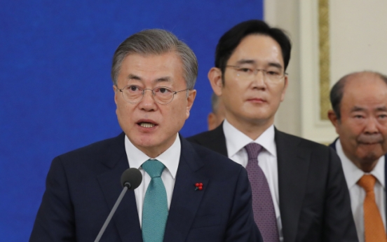 President Moon urges stepped-up measures to ensure work safety