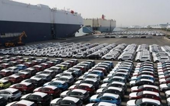 Korea's auto exports up 22.6% in December