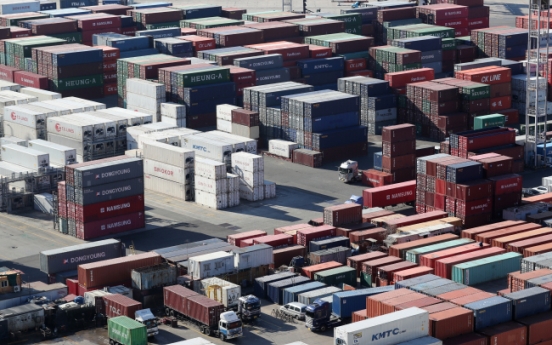 Korea's exports fall 14.6% in first 20 days of January