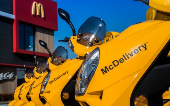 McDonald’s McDelivery scooters to go all green by 2021