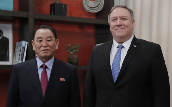 Pompeo eyes 'good marker' with N. Korea next month