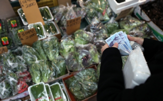 Korea's consumer sentiment rises for second straight month in Jan.