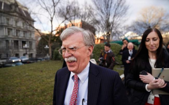 Bolton: US sanctions relief requires 'significant' step from N. Korea