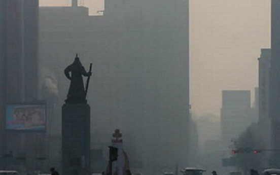 South Korea again confirms influx of fine dust from China