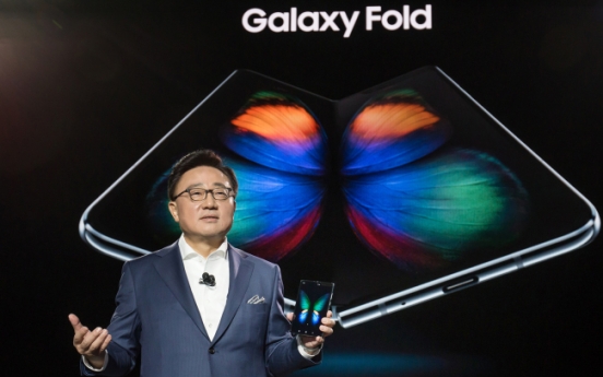 Samsung unveils first foldable gadget