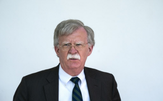 Bolton cancels trip to S. Korea: White House