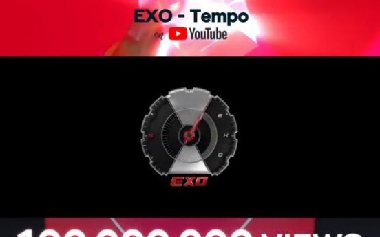 EXO's 'Tempo' music video hits 100 mln YouTube views