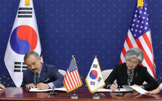 S. Korea, US seal defense cost deal, saying it's 'foundation' of alliance