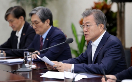 Moon calls for thorough investigation of past, current scandals