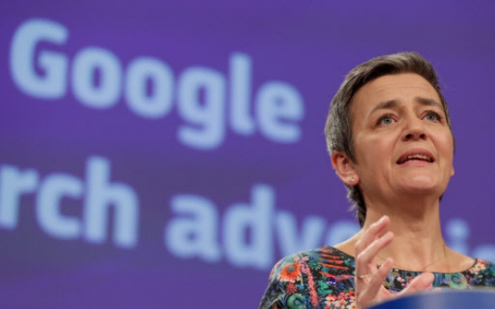 EU fines Google 1.49 bn euros for anti-trust breach