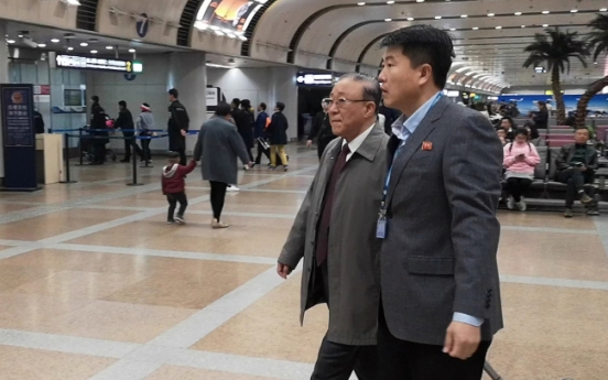 N. Korea's top envoys to China, UN arrive in Beijing