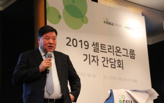 Celltrion CEO vows annual sales profit of W30tr as early as 2027