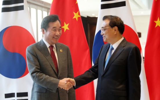 S. Korea, China discuss fine dust issue in prime ministerial talks