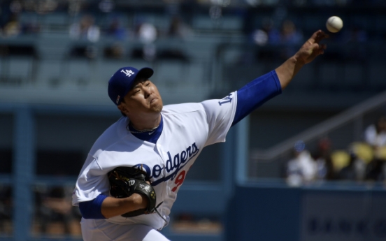 Dodgers' Ryu Hyun-jin felt 'zero pressure' in 1st Opening Day start