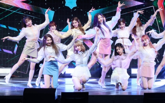 IZ*ONE sets record as best-selling girl group, nudging TWICE