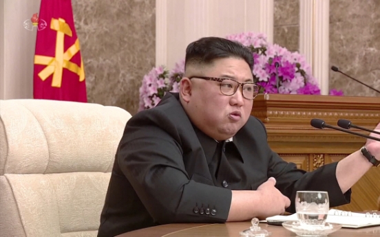 NK leader calls repeatedly for 'self-reliance,' vows never to give in to sanctions