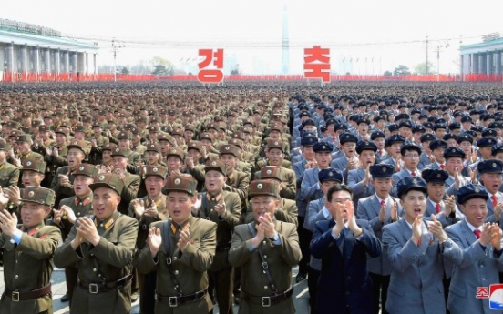 Massive rally held in N. Korea to celebrate leader's re-election