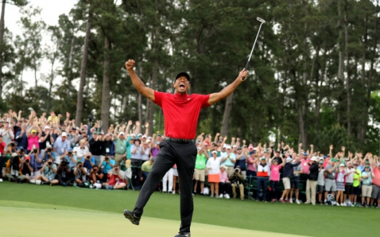 Tiger Woods makes Masters his 15th and most improbable major