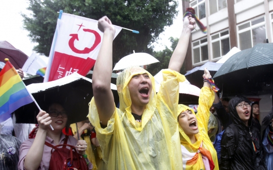 Taiwan's parliament approves same-sex marriage