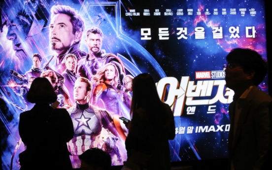 'Avengers: Endgame' becomes most-viewed foreign film in S. Korea