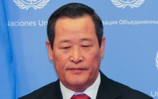 N. Korea's top envoy to UN repeats calls for US return of seized cargo ship