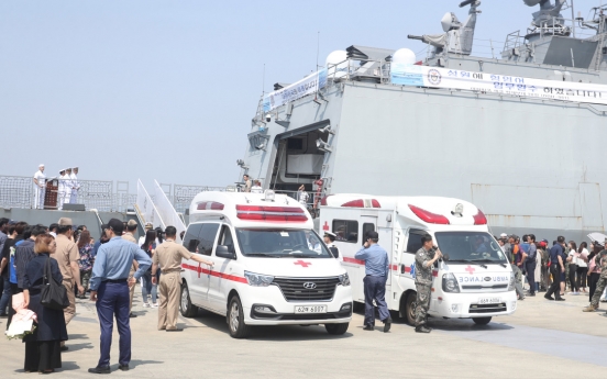 [Newsmaker] One Navy officer dead, four injured in accident involving destroyer docked at port