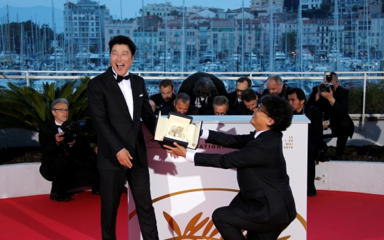 S. Korean cinema finally embraces Palme d'Or at Cannes