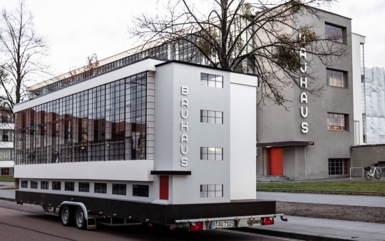 Bauhaus bus stops at Gwangju Design Biennale 2019