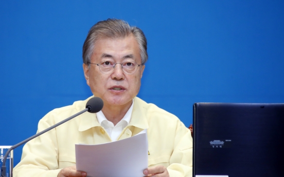 Moon slams main opposition over diplomatic leak