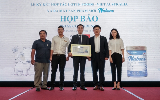 Lotte Food launches Vietnam-only baby formula Nubone