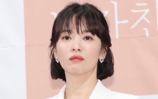 Song Hye-kyo suffered distress from marital problems: report