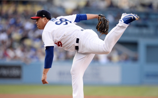 Dodgers' Ryu Hyun-jin wins final start of 1st half