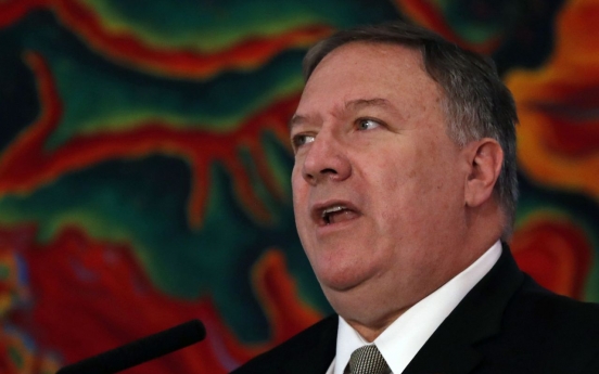 Pompeo says he expects talks with NK to resume in couple of weeks