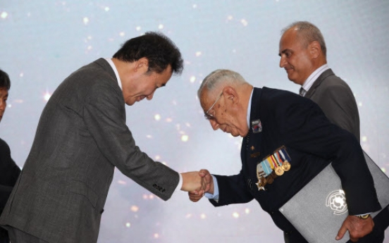 S. Korea honors int'l veterans of Korean War